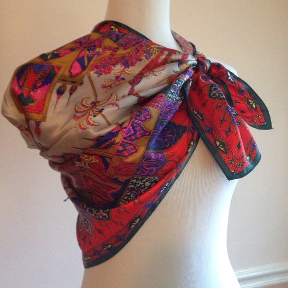 Silk scarf