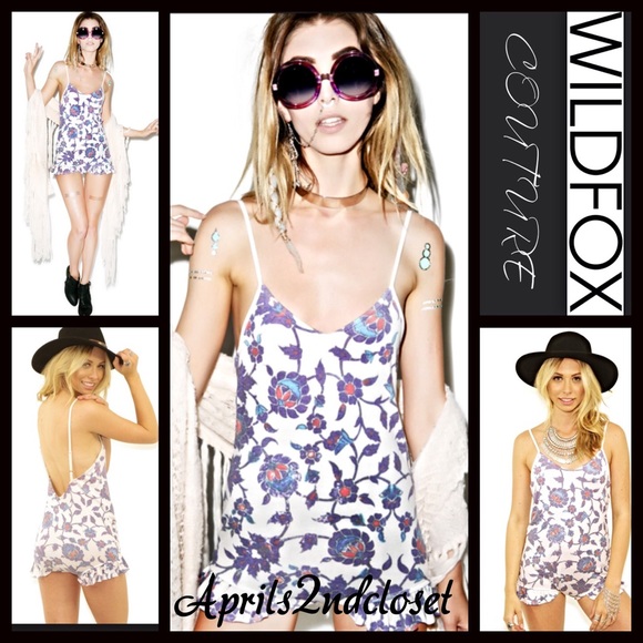 ❌SOLD❌WILDFOX ROMPER PLAYSUIT - Picture 2 of 4