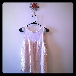 Ivory Lace Tank