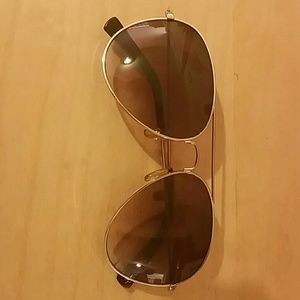 Banana Republic gold/brown sunglasses
