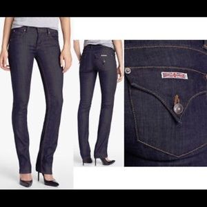 Hudson straight leg jeans
