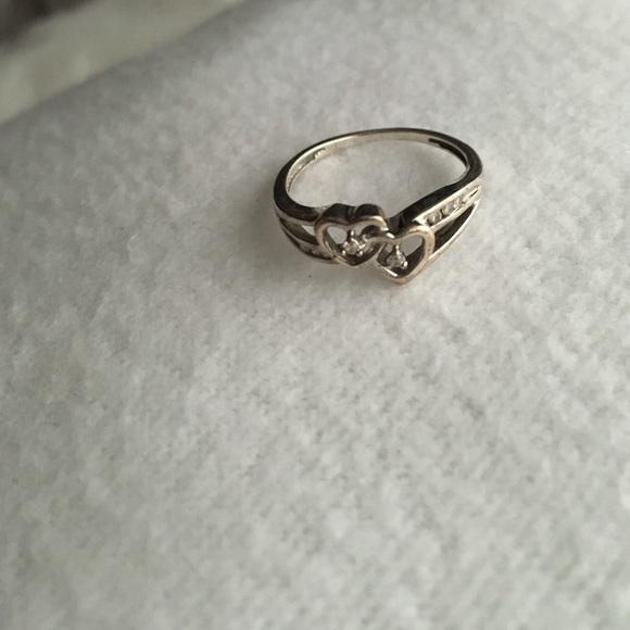 Diamond Heart Ring