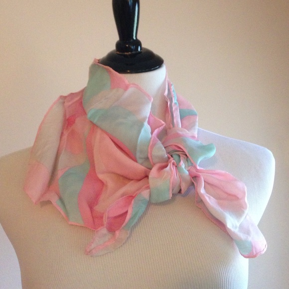 Floral scarf