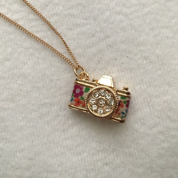 Camera Charm Necklace