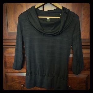Adidas top, small, cowl neck