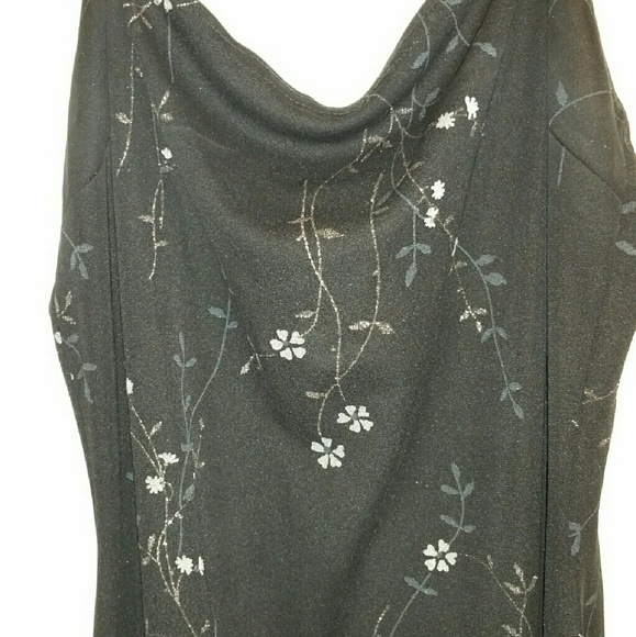 Black spaghetti strap dress. - Picture 2 of 4