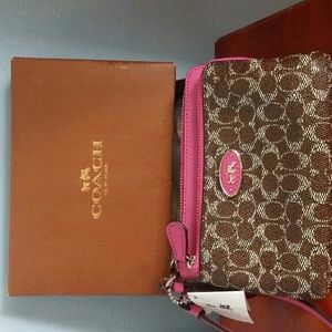 Authentic Coach Wristlet
