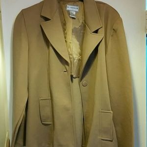 Tan suit jacket