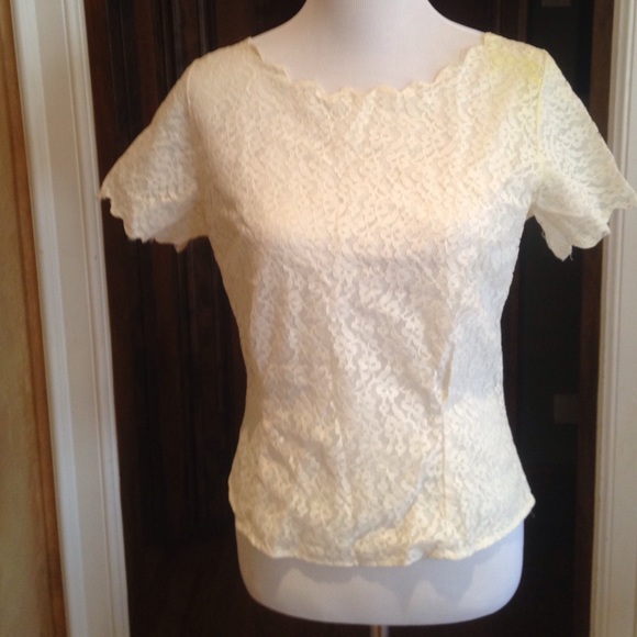 1960 vintage lace top