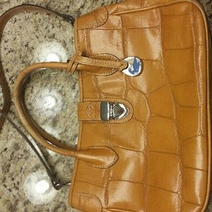 Brownish/ yellowish Dooney purse