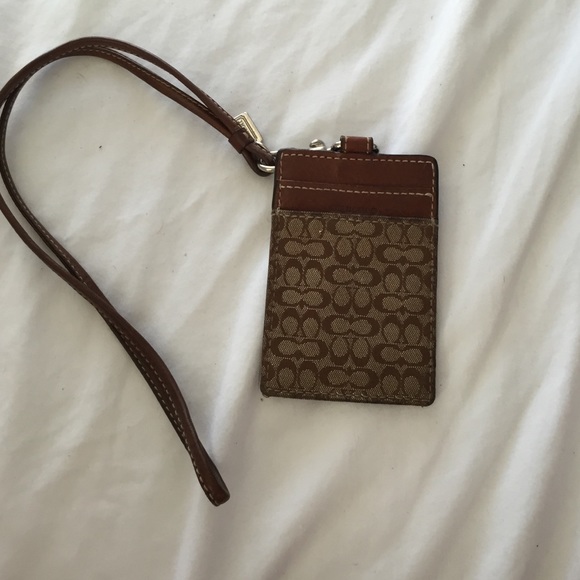 Coach lanyard