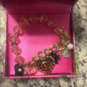 BRAND NEW Betsey Johnson Charm Bracelet