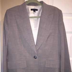 Banana Republic Gray Blazer Size 16🌺
