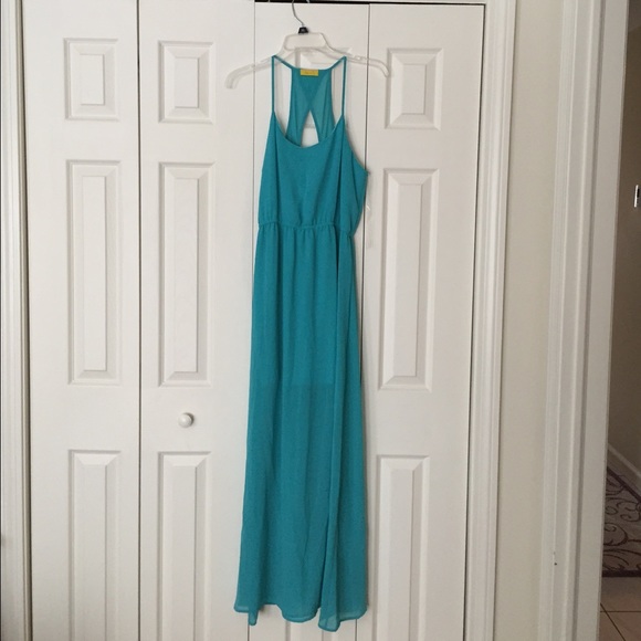 Teal Dee Elle dress