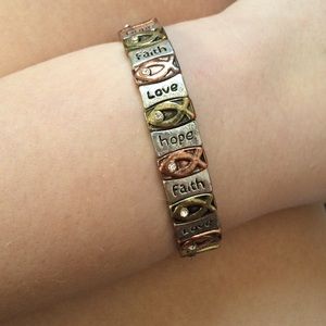 Faith Love Hope Bracelet
