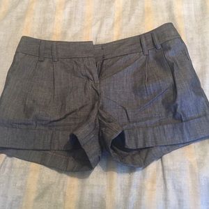 Express, dressy denim shorts