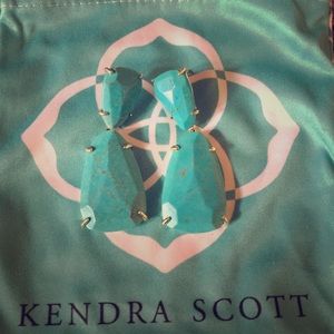 Kendra Scott turquoise earrings