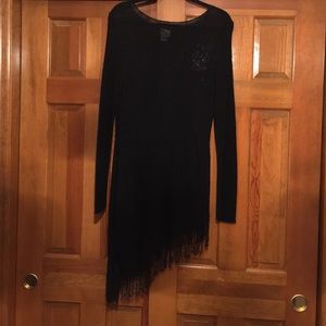 Chico's long shirt overlay