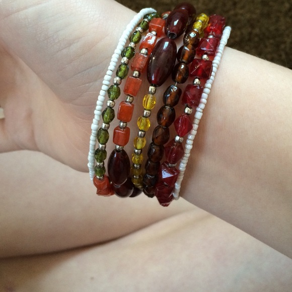 1 bracelet with multiple strands!