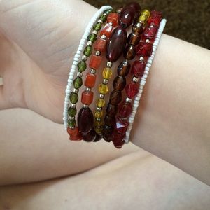 1 bracelet with multiple strands!