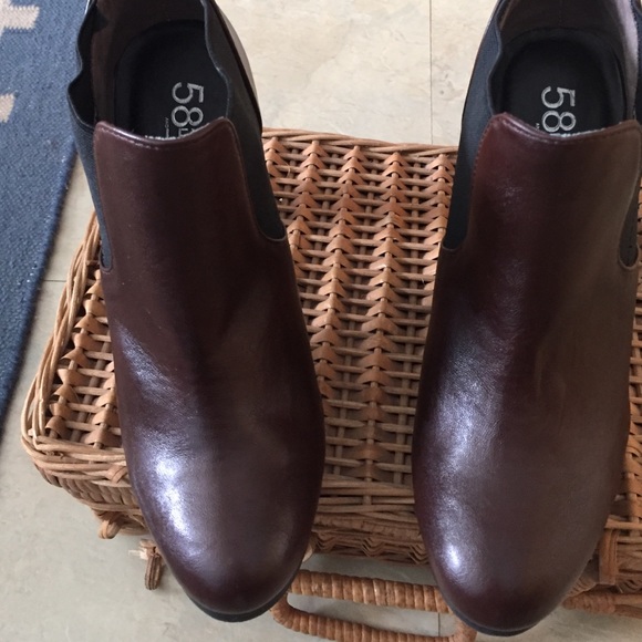 Brown and Black Ankle Boots  New York & Co