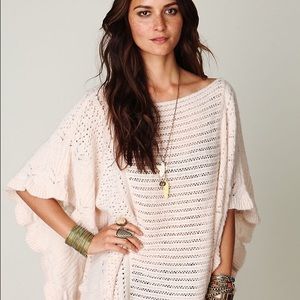 Free People Snow Nymph Sweater in Ballet