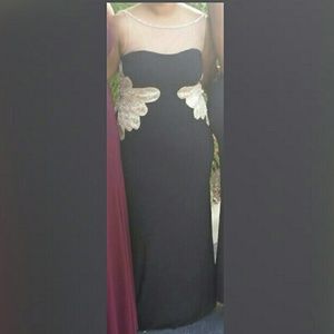 black prom dress
