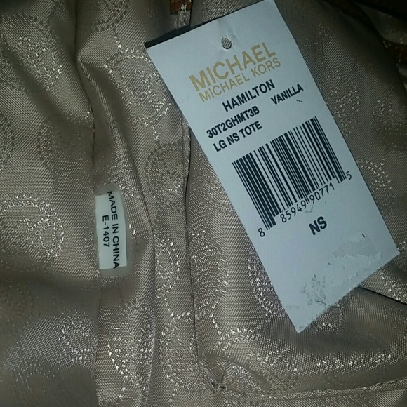 Hamilton vanilla leather bag - Picture 4 of 4