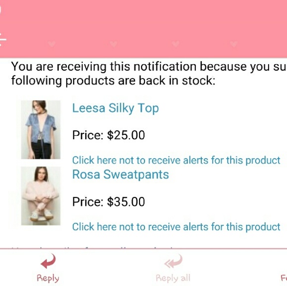 Lessa silky in blue and rosa sweatpants in Stock!!