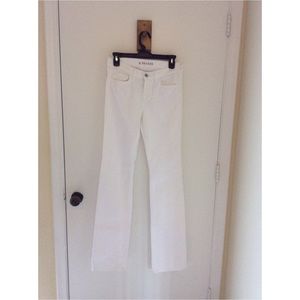 J Brand White Jeans
