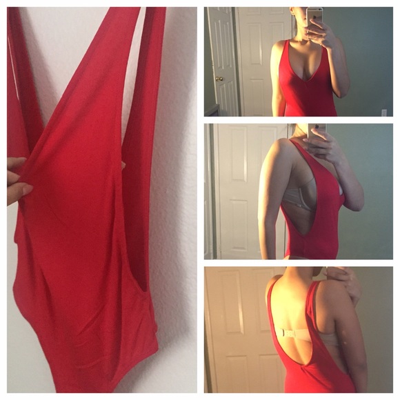 SOLD OUT Sexy side backless bodysuit - Picture 3 of 4