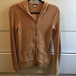 Jcrew tan hoodie