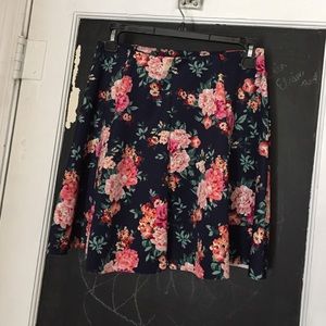 Floral skirt