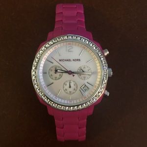 Michael Kors Hot Pink Watch