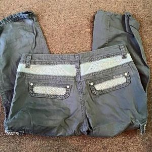 Miss Me cargo capris