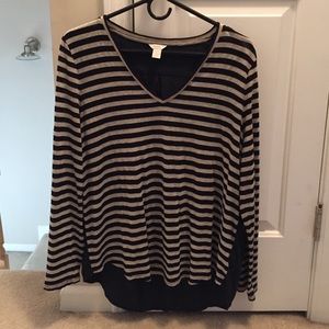 Fossil striped, hi-low top