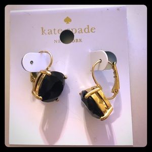Kate Spade Small square lever back earrings!