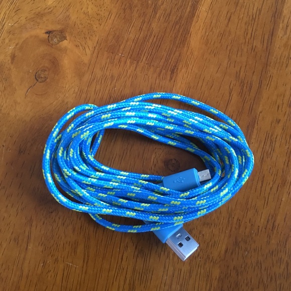 Micro usb fabric braided cable