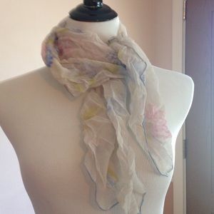 Silky scarf