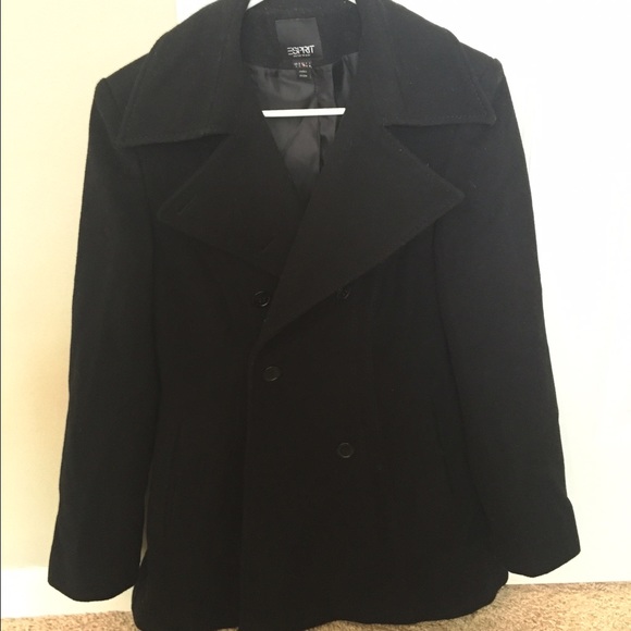 ESPRIT Black Pea Coat