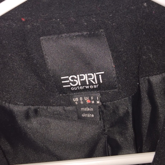 ESPRIT Black Pea Coat