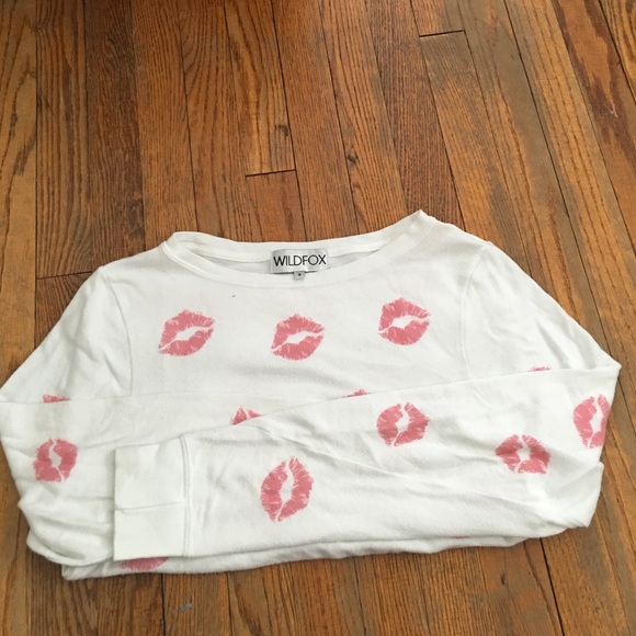 Wildfox kisses sweater