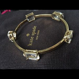 Kate spade crystals circle bangle