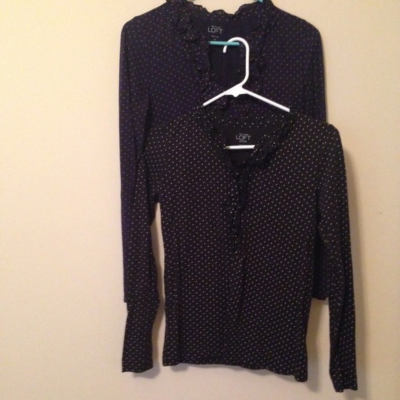 2 Ann Taylor long sleeve tops