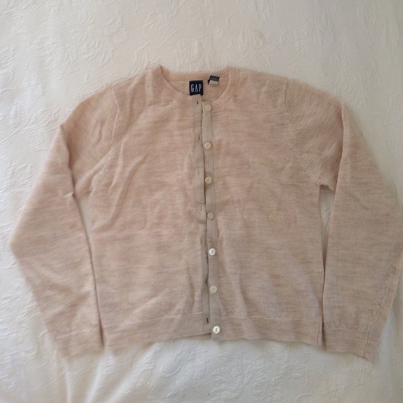 Gap oatmeal cardigan