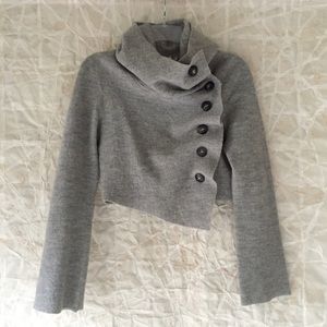 Anthroplogie cropped sweater/jacket