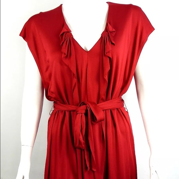 Carolina Herrera Red Dress