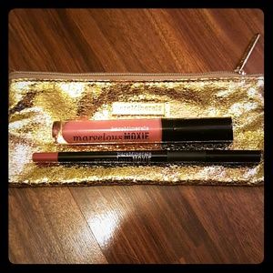 Bare Minerals Marvelous Moxie Lipgloss and Liner
