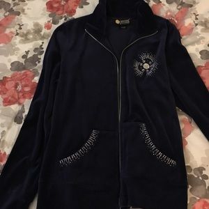 Christine Alexander Swarovski crystal jacket