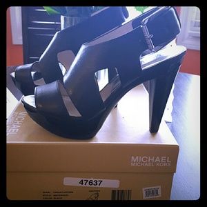 Michael Kors platform heels